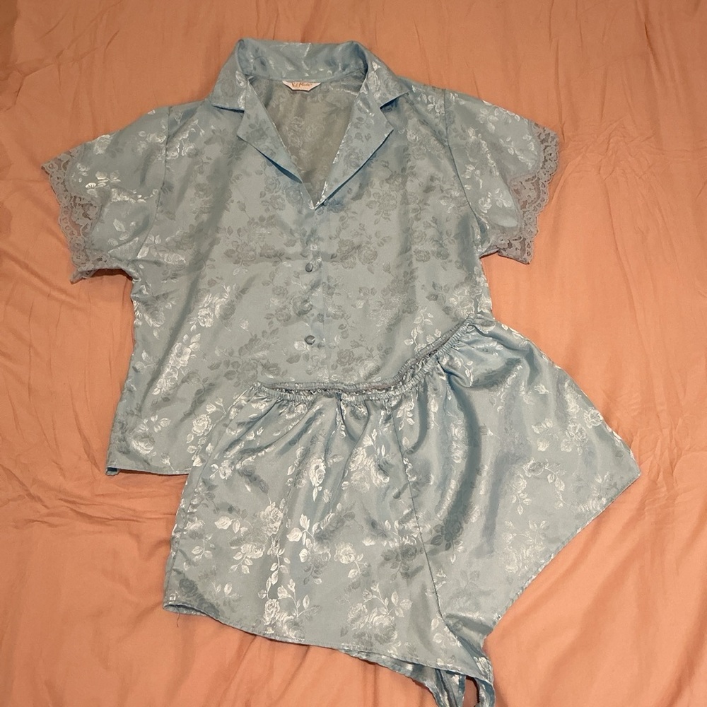 Vintage Silky Pajama Set